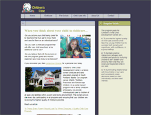 Tablet Screenshot of childrenstimemaine.com